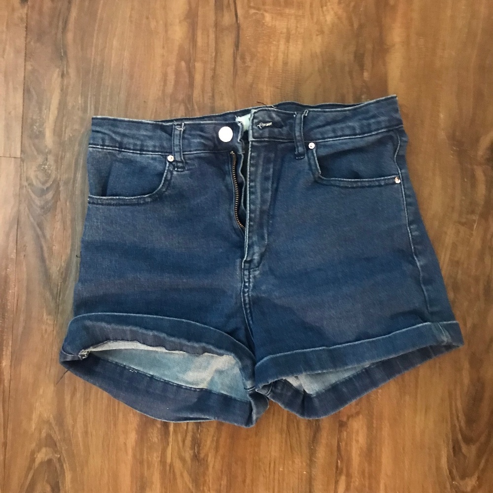 High Waisted Jean Shorts